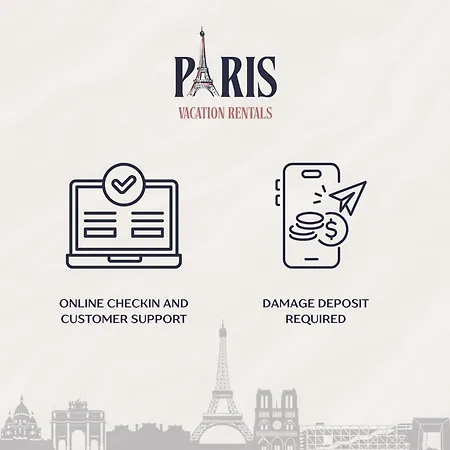 아파트 Montmartre & Saint-ouen - 1br - Vacation